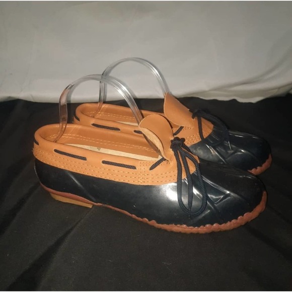 Snowy Mountain low top duck shoes Blue/Tan 10 - Picture 1 of 9